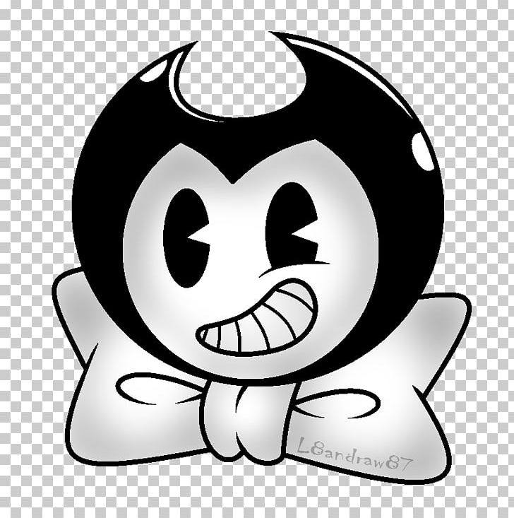 Bendy And The Ink Machine Cuphead Drawing YouTube TheMeatly Games PNG, Clipart, Bendy, Bendy And The Ink Machine, Black, Black And White, Chapter Free PNG Download