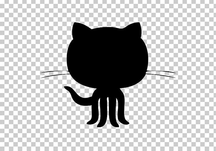 GitHub Computer Icons Logo PNG, Clipart, Black, Black And White, Black Cat, Carnivoran, Cat Free PNG Download