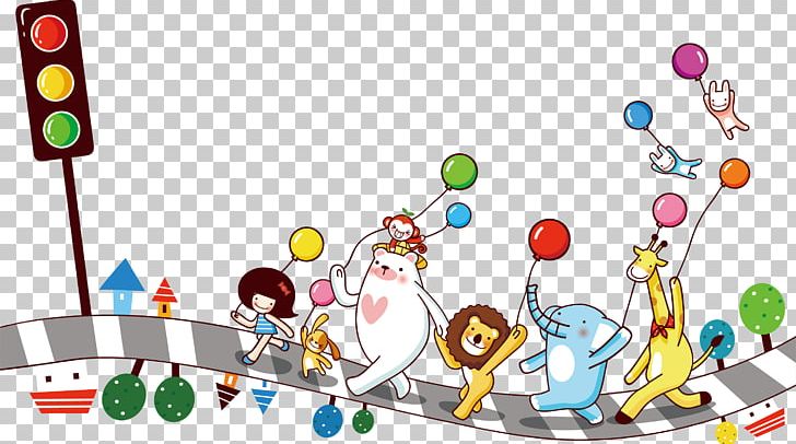 Traffic Light Pedestrian Crossing Cartoon PNG, Clipart, Area, Art, Cars, Child, Christmas Lights Free PNG Download