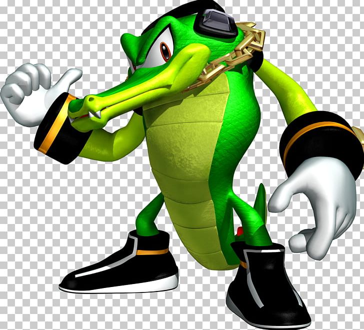 Sonic Heroes The Crocodile Sonic The Hedgehog Espio The Chameleon Knuckles' Chaotix PNG, Clipart, Amphibian, Ariciul Sonic, Espio The Chameleon, Fictional Character, Figurine Free PNG Download