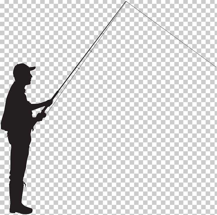 Fisherman Silhouette Fishing PNG, Clipart, Angle, Bass Fishing, Black, Black And White, Blog Free PNG Download