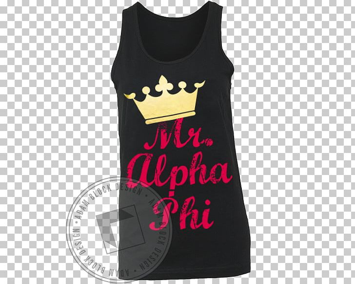 T-shirt Sleeveless Shirt Clothing PNG, Clipart, Active Tank, Alpha Phi, Alpha Phi Alpha, Black, Bluza Free PNG Download