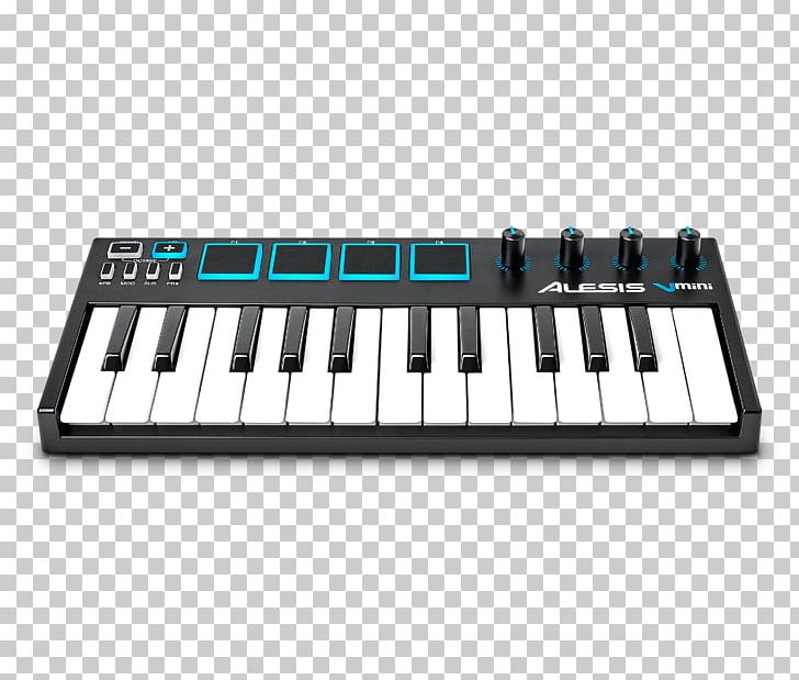 MIDI Controllers Alesis Vmini Portable 25-Key USB-MIDI Controller MIDI Keyboard Musical Keyboard PNG, Clipart, Alesis Q88, Controller, Digital Piano, Input Device, Midi Free PNG Download
