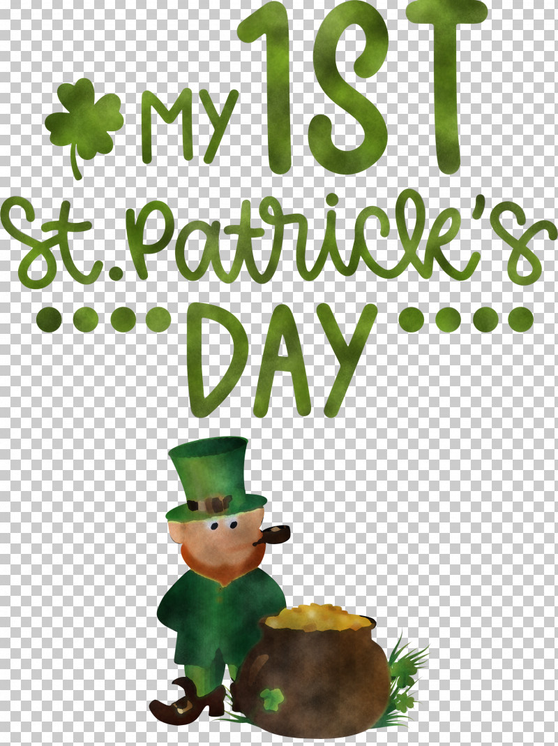My 1st Patricks Day Saint Patrick PNG, Clipart, Biology, Leaf, Meter, Mtree, Patricks Day Free PNG Download