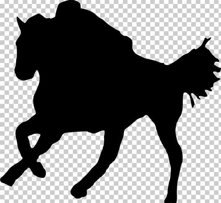 Pug Silhouette Horse Shih Tzu PNG, Clipart, Animals, Black, Black And White, Dog Like Mammal, Drawing Free PNG Download