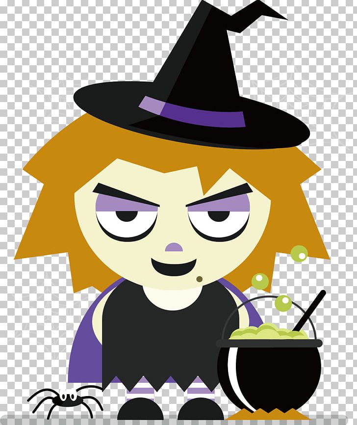 A Witch Who Makes Poison PNG, Clipart, Decorative Patterns, Halloween, Poison, Sorceress, Vector Png Free PNG Download