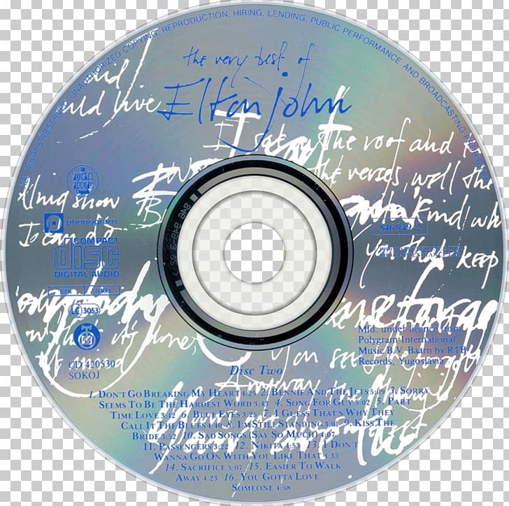 Compact Disc Disk Storage PNG, Clipart, Compact Disc, Data Storage Device, Disk Storage, Dvd, Elton John Free PNG Download