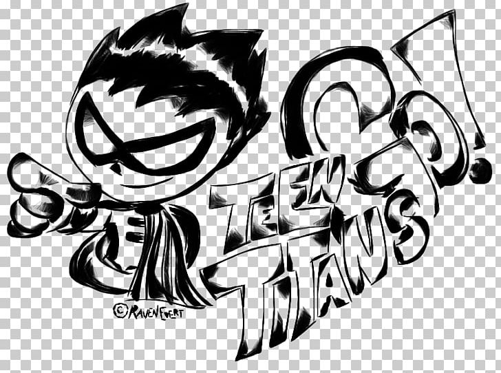 Raven Robin Cartoon Teen Titans Drawing PNG, Clipart, Animals, Art, Artwork, Black, Black And White Free PNG Download