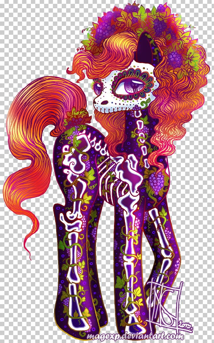 Pony La Calavera Catrina Santa Muerte Death PNG, Clipart, Art, Calavera, Death, Deviantart, Digital Art Free PNG Download