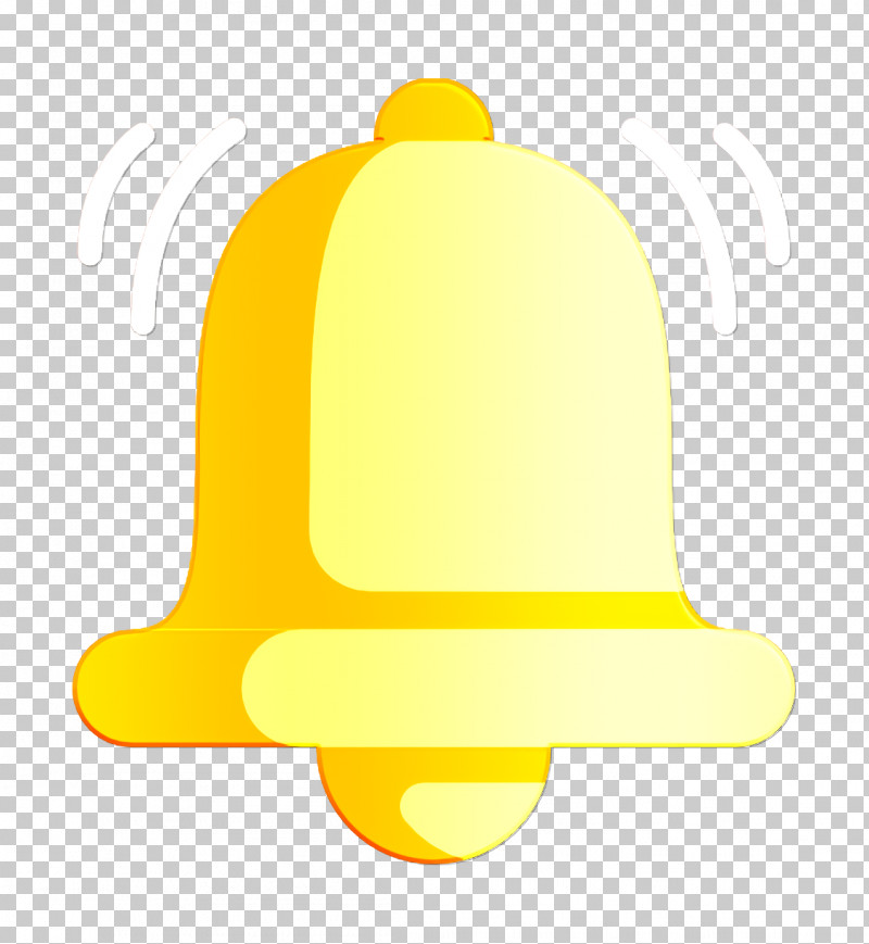 University Icon Bell Icon PNG, Clipart, Bell Icon, Line, Logo, University Icon, Yellow Free PNG Download