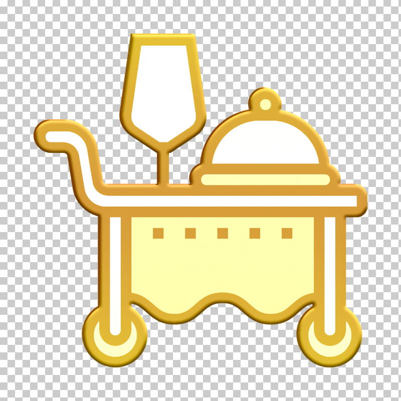 Room Service Icon Hotel Services Icon Trolley Icon PNG, Clipart, Angle, Cartoon, Hotel Services Icon, Line, Meter Free PNG Download