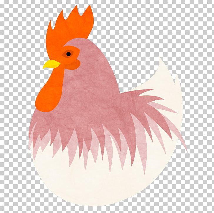 Rooster Chicken New Year Card PNG, Clipart, Beak, Bird, Birds Material, Chicken, Color Scheme Free PNG Download