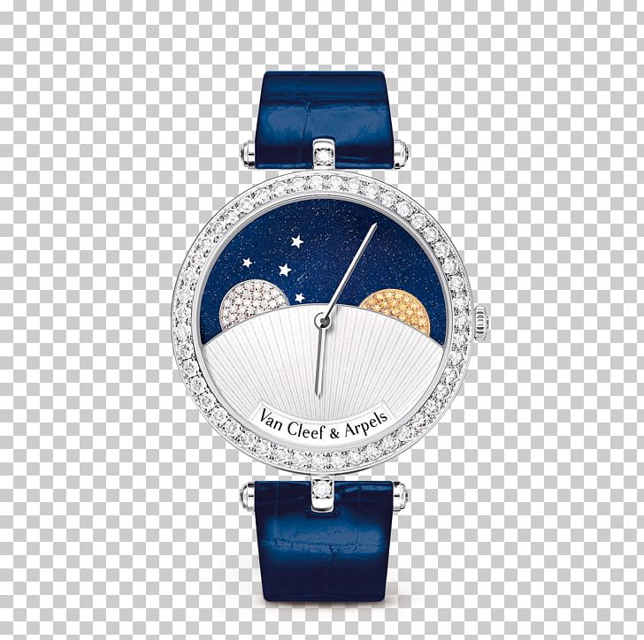 Van Cleef & Arpels Complication Watch Jewellery Luxury Goods PNG, Clipart, Accessories, Automatic Watch, Bracelet, Cobalt Blue, Complication Free PNG Download