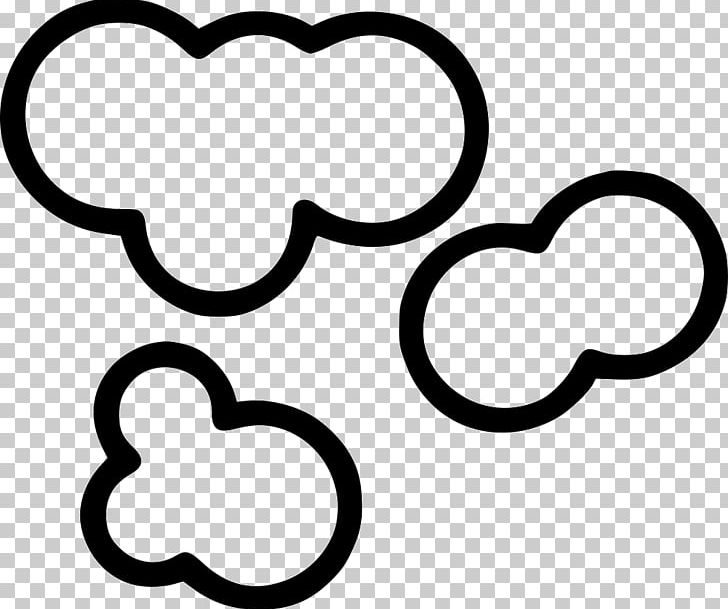Cloud Computer Icons Weather PNG, Clipart, Area, Black And White, Body Jewelry, Circle, Cloud Free PNG Download