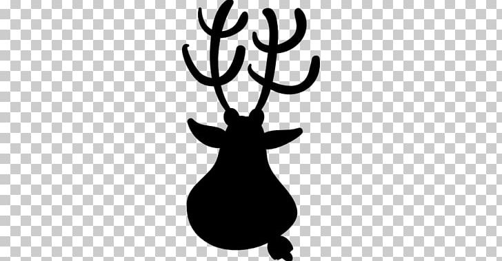 Reindeer Rudolph Computer Icons PNG, Clipart, Antler, Black And White, Cartoon, Christmas, Computer Icons Free PNG Download