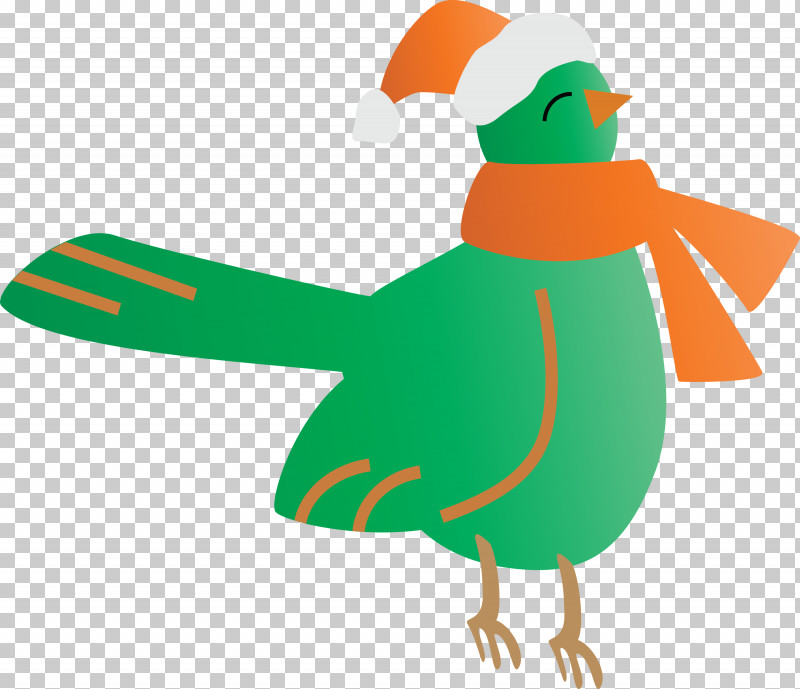 Cartoon Green Costume Animation Bird PNG, Clipart, Animation, Bird, Cartoon, Cartoon Bird, Christmas Bird Free PNG Download