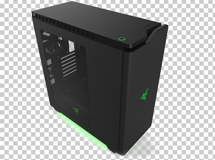 Computer Cases & Housings NZXT ミドルタワー H440 H440MB-RazerSE NZXT H440 Razer Edition Matte Black ATX Case PNG, Clipart, Acer Iconia One 10, Computer, Computer Case, Computer Cases Housings, Computer Component Free PNG Download