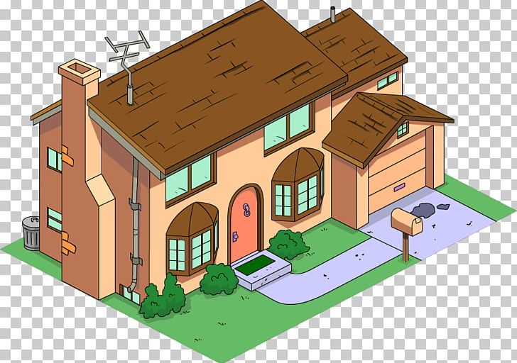 The Simpsons: Tapped Out The Simpsons Game Homer Simpson The Simpsons House Marge Simpson PNG, Clipart, Architecture, Building, Elevation, Energy, Facade Free PNG Download