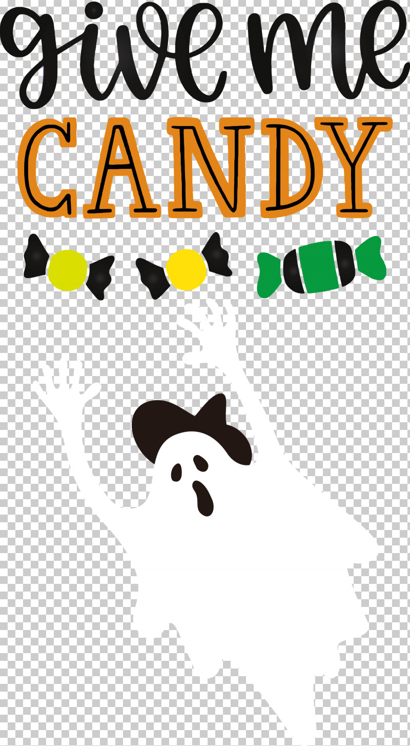 Give Me Candy Trick Or Treat Halloween PNG, Clipart, Give Me Candy, Halloween, Happiness, Line, Logo Free PNG Download