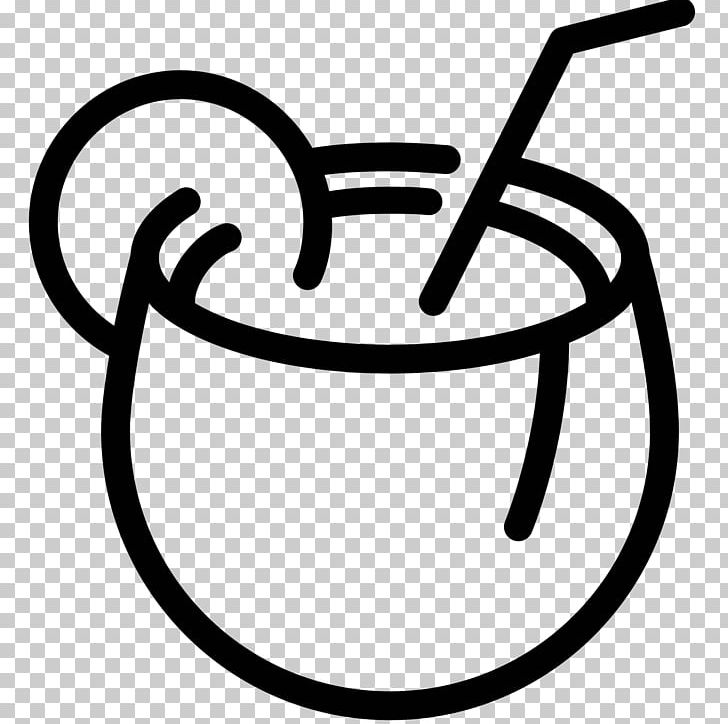 Cocktail Computer Icons Coconut Font PNG, Clipart, Black And White, Circle, Cocktail, Coconut, Computer Font Free PNG Download