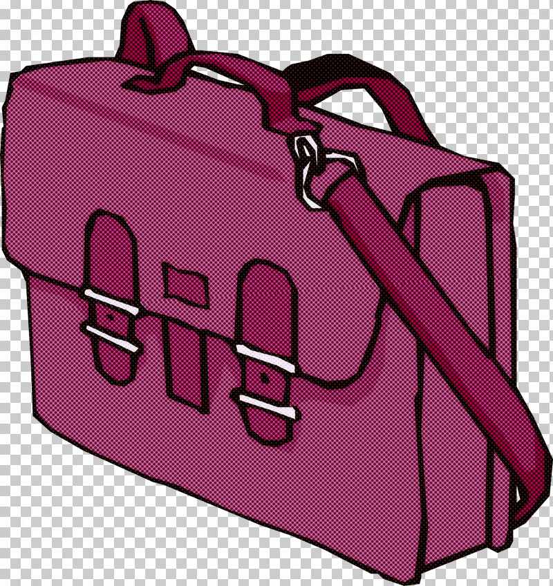 Schoolbag School Supplies PNG, Clipart, Bag, Baggage, Hand Luggage, Luggage And Bags, Magenta Free PNG Download