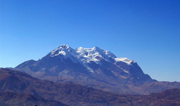 Illimani Ancohuma La Paz Mururata Nevado Sajama PNG, Clipart, Altiplano, Ancohuma, Andes, Bolivia, Cloud Free PNG Download