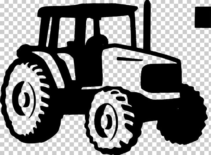 John Deere Tractor PNG, Clipart, Agricultural Machinery, Automotive Design, Automotive Tire, Black And White, Brand Free PNG Download