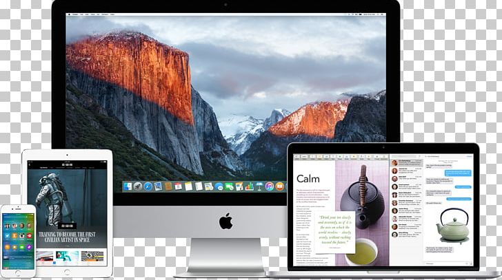 Apple OS X El Capitan Desktop Computers PNG, Clipart, Apple Id, Apple Tv, Brand, Capitan, Computer Free PNG Download