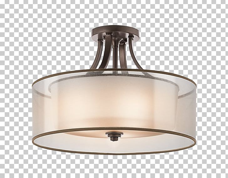 Kichler Lacey Semi-Flush Mount Light Light Fixture L.D. Kichler Co. PNG, Clipart, Bathroom, Ceiling, Ceiling Fixture, Chandelier, Incandescent Light Bulb Free PNG Download