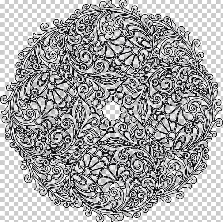 Mandala Drawing Social Media Art PNG, Clipart, Area, Art, Artwork, Black And White, Circle Free PNG Download