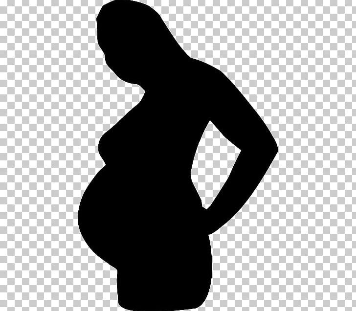 Pregnancy Silhouette PNG, Clipart, Arm, Black, Black And White, Breast, Cartoon Free PNG Download