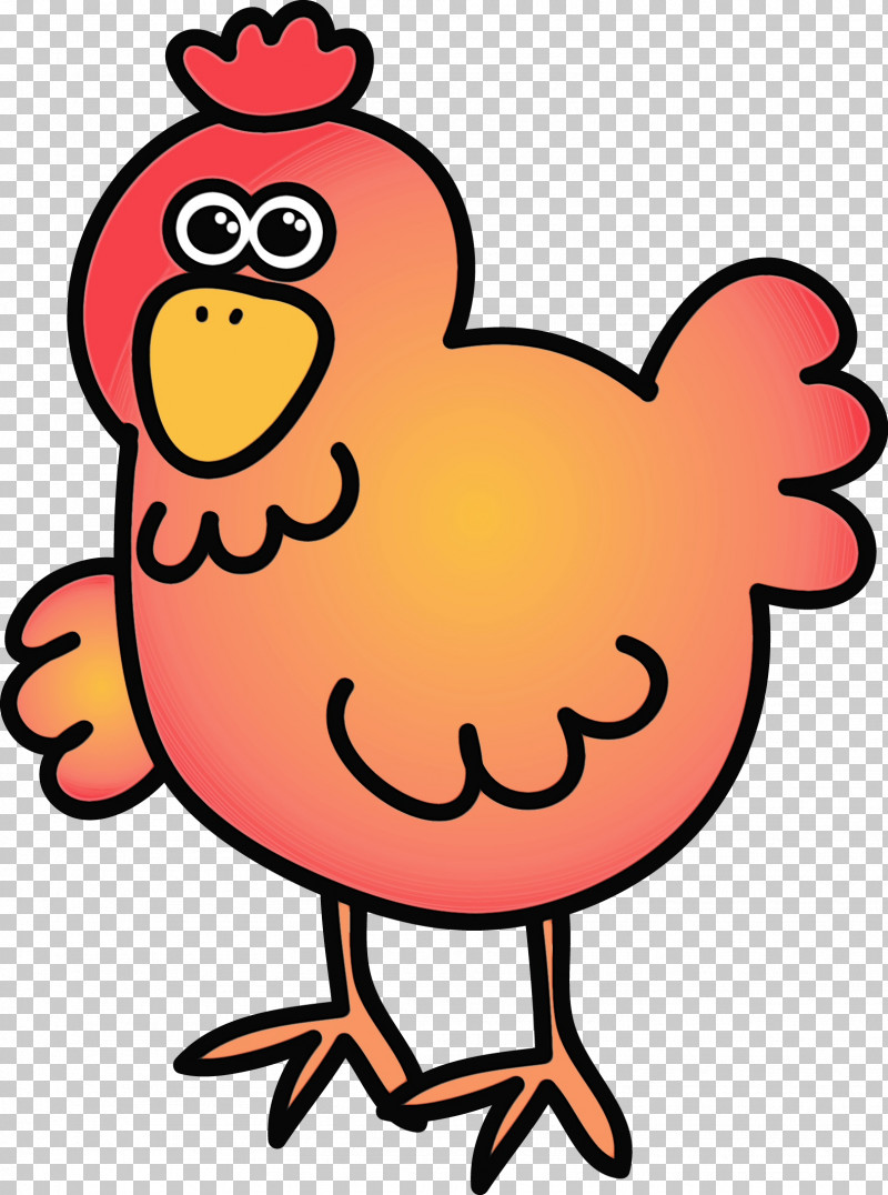 Chicken Cartoon Bird Beak Pink PNG, Clipart, Beak, Bird, Cartoon, Chicken, Paint Free PNG Download