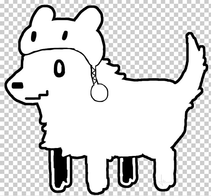 Undertale Dog Drawing Snout Canidae PNG, Clipart, Animal, Animals, Art, Black, Black And White Free PNG Download
