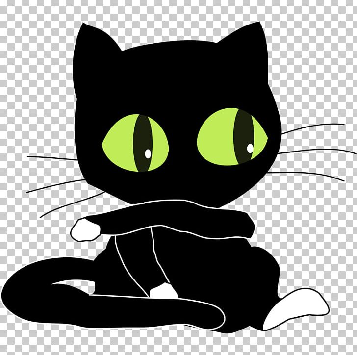 Felix The Cat Kitten Black Cat PNG, Clipart, Animals, Animation, Black, Black And White, Black Cat Free PNG Download