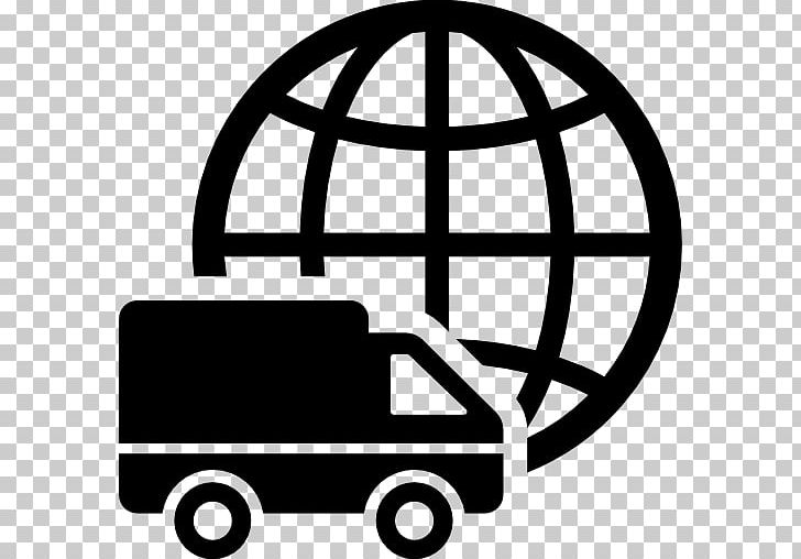 Logistics Transport Computer Icons Delivery PNG, Clipart, Area, Black And White, Brand, Circle, Common Carrier Free PNG Download
