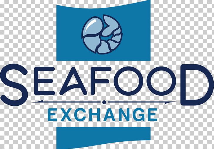 Seafood Logo Brand Trademark PNG, Clipart, Area, Blue, Brand, Circle, Communication Free PNG Download