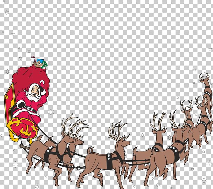 Santa Claus Christmas Do-Re-Mi Childrens Chorus PNG, Clipart, Antler, Cartoon, Cattle Like Mammal, Christmas Card, Christmas Decoration Free PNG Download