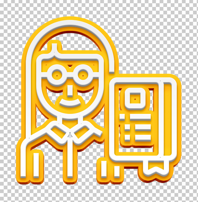 Teacher Icon Career Icon Professor Icon PNG, Clipart, Career Icon, Line, Logo, Orange, Professor Icon Free PNG Download