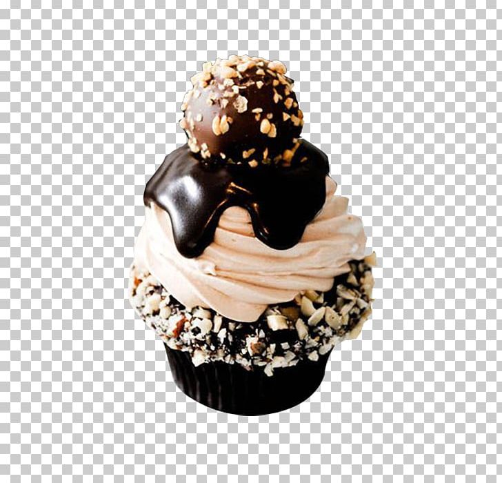 Chocolate Truffle Cupcake Ganache Chocolate Brownie Icing PNG, Clipart, Birthday Cake, Buttercream, Cake, Cakes, Chocolate Free PNG Download