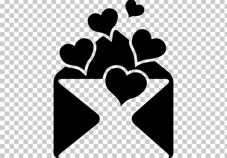 Heart Email Computer Icons Message PNG, Clipart, Arrow, Black, Black And White, Computer Icons, Email Free PNG Download