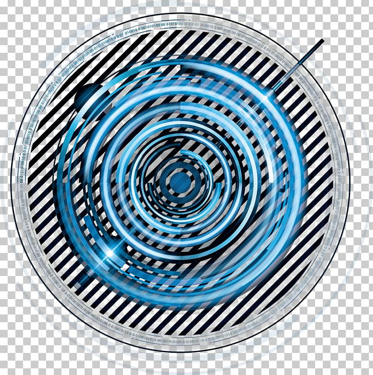Circle Science Fiction Icon PNG, Clipart, Blue, Blue Abstract, Blue Background, Blue Border, Blue Circle Free PNG Download