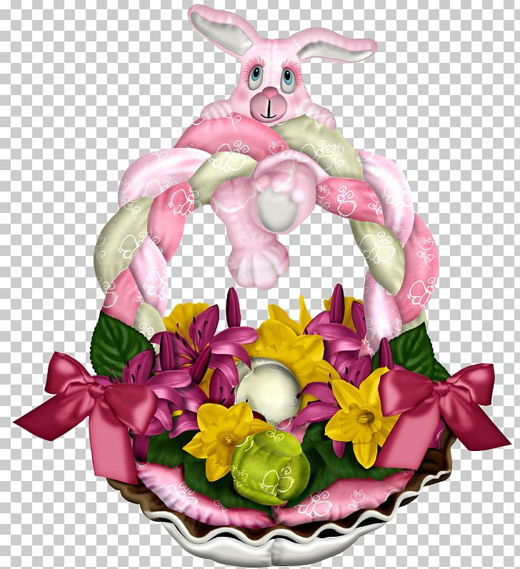 Easter Bunny Cut Flowers Floral Design Food PNG, Clipart, Bunny, Cut Flowers, Easter, Easter Bunny, Floral Design Free PNG Download