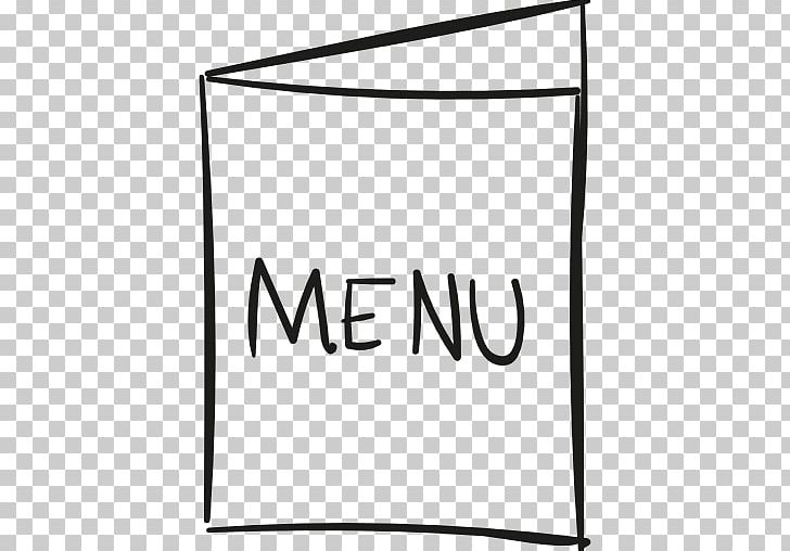 Menu Computer Icons Restaurant Food PNG, Clipart, Angle, Area, Black, Black And White, Brand Free PNG Download