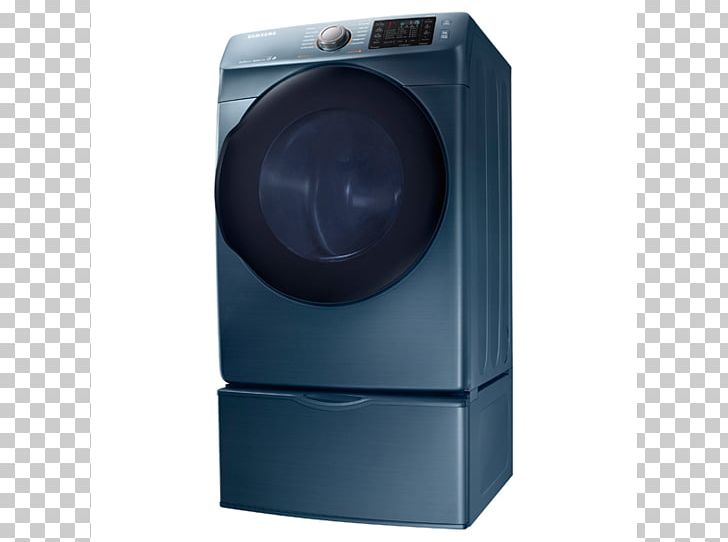 Clothes Dryer Washing Machines Laundry Home Appliance Samsung DV45K6200E PNG, Clipart, Clothes Dryer, Cubic Foot, Electricity, Haier Hwt10mw1, Hardware Free PNG Download