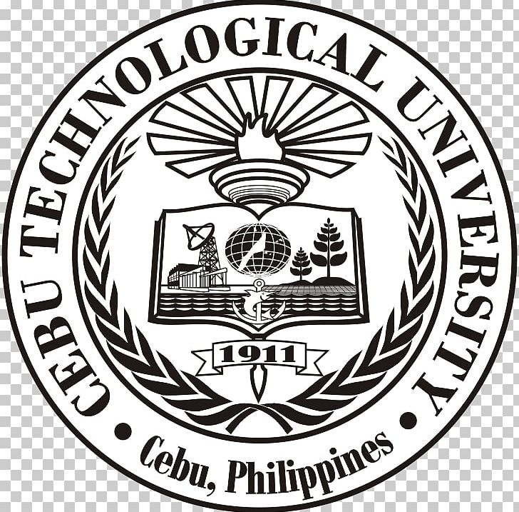Cebu Technological University PNG, Clipart, Area, Badge, Black And White, Brand, Brief Free PNG Download