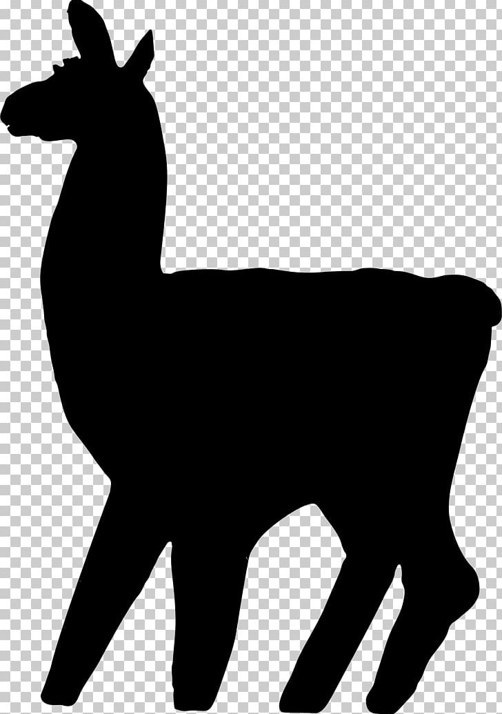 Llama Alpaca PNG, Clipart, Animal Silhouettes, Art, Black, Black And White, Came Free PNG Download