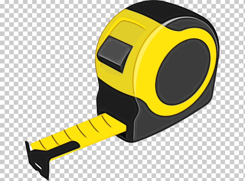 Tape Measure PNG, Clipart, Paint, Tape Measure, Watercolor, Wet Ink, Yellow Free PNG Download