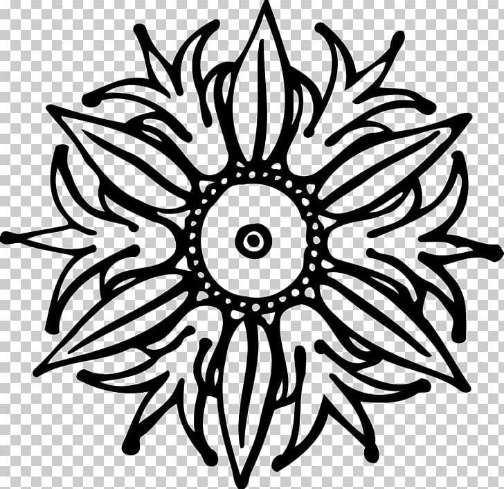 Flower PNG, Clipart, Bicycle Part, Bicycle Wheel, Black, Black And White, Circle Free PNG Download