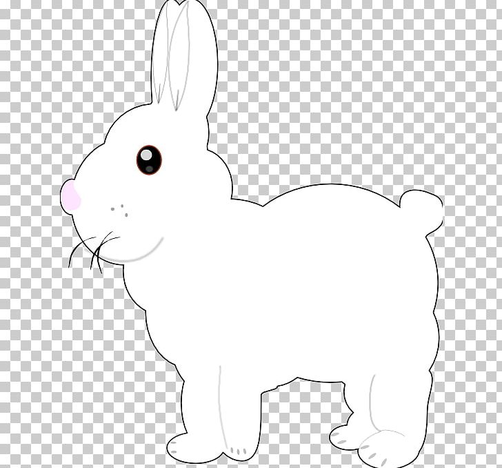 Hare Domestic Rabbit Easter Bunny PNG, Clipart, Animals, Artwork, Black, Black And White, Carnivoran Free PNG Download