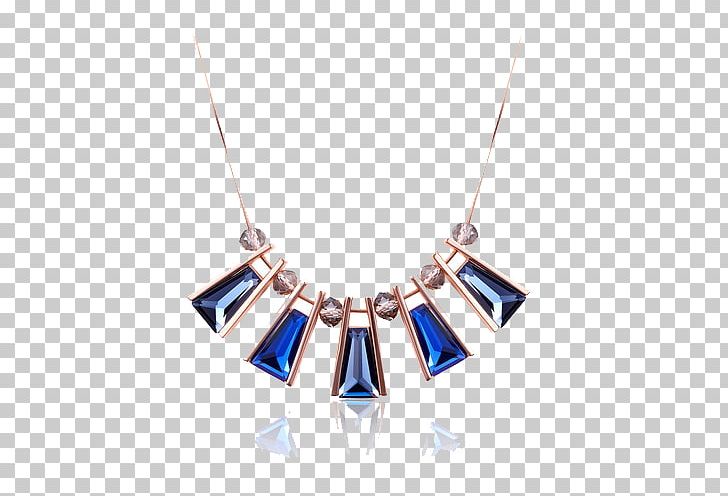 Necklace Sapphire Gemstone Pendant PNG, Clipart, Blue, Chain, Clear, Corundum, Crystal Free PNG Download